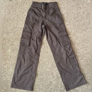 gray cargo pants